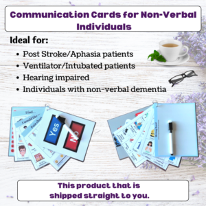 Non-Verbal Communication Cards-Shipped
