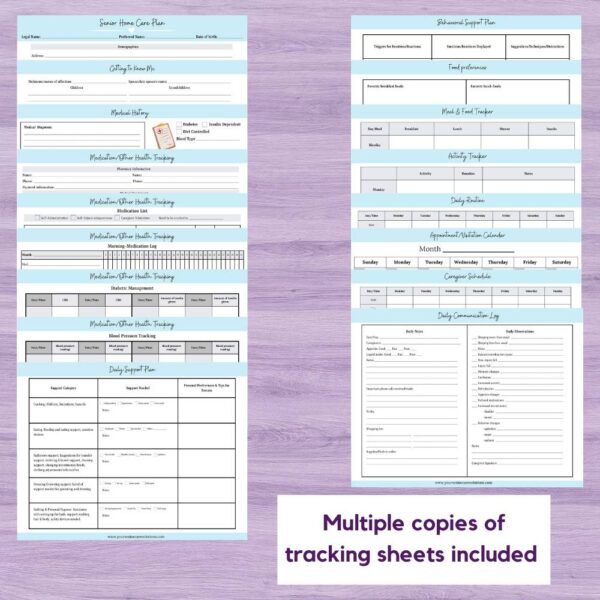 Family Caregiver Organizer & Planner-Shipped - Image 3